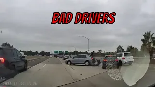 Bad Drivers Compilation 2022 | Car Crashes | Road Rage USA, EU & MORE #0012