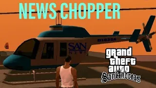 How to get a News Chopper in GTA San Andreas (Android/iOS)