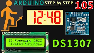 7 projects Build LED LCD Alarm Clock using DS1307 with Arduino | Lesson 105