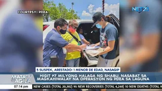 Higit P7-M halaga ng shabu, nasabat sa magkahiwalay na operasyon ng PDEA sa Laguna