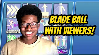 Playing Blade Ball with Viewers!