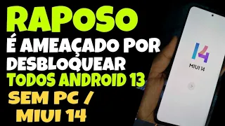 DESBLOQUEIO CONTA GOOGLE FRP BYPASS POCO F3 / F4  XIAOMI / REDMI MIUI  14 ANDROID 13 SEM PC  INÉDITO