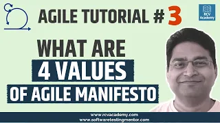 Agile Tutorial #3 - Agile Manifesto | Four Values of Agile Manifesto