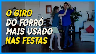 Giro com Trava do Forró | Aprenda Passo a Passo