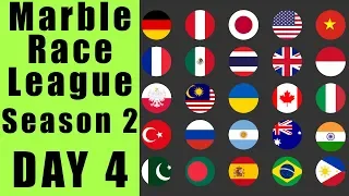 Marble Race League 2019 Season 2 Day 4 in Algodoo / Marble Race King