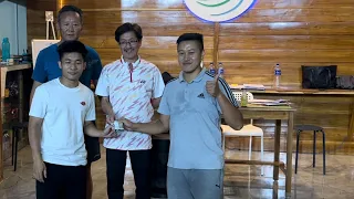 KDS(dimapur) and Sunrise ( kohima ) shuttlers Get together cum one day tourney.