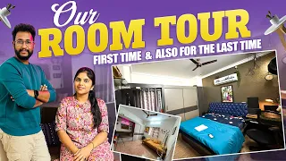 Our Room Tour ❤️❤️ First time & also for the last Time😉| Sreekhya | Bedroom | DIY | Sreekanth Challa