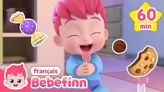 Baby Shark Doo Doo et Oui Papa 1 heure | +Comptines | Bebefinn en français 👶 Chansons pour Enfants