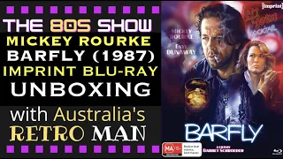Barfly 1987 Imprint Blu-ray Unboxing Mickey Rourke Faye Dunaway