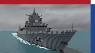 Minecraft Warship - 1.5:1 Scale FRIDTJOF NANSEN Class