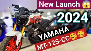 New 2024 launch yamaha mt-125-CC 🥰 #yamahamt125 #mt125cc #Bikersrj
