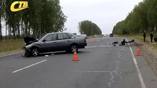 В ДТП НА ТРАССЕ ПОСТРАДАЛ РЕБЕНОК