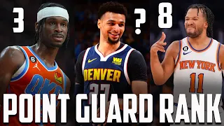Ranking The Top 10 Point Guards In The NBA Right Now…