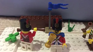 Lego pirate stop motion