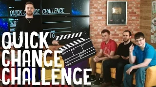 QUICK CHANGE CHALLENGE! - MAX, ROSS, RED AND BARNEY TRY TO IMPROV