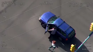 RAW Guardian One footage of two carjackings and pursuit in South King County