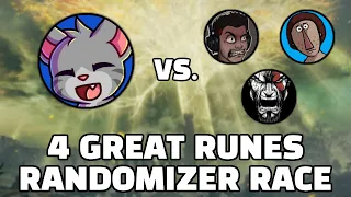 Elden Ring 4 GREAT RUNES Randomizer Race vs. star0chris, Captain_Domo, & NPT (Randomania Format)