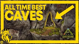 TOP 10 All Time BEST CAVES on Lost Island! | ARK: Survival Evolved