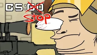 CS:STOP - (Counter Strike Animation Parody)