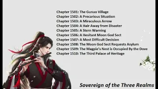 Chapters 1501-1510 Sovereign of the Three Realms Audiobook