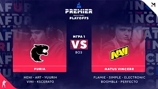 Furia vs Natus Vincere [Map 1, Inferno] (Bo3) | BLAST FALL FINALS COPENHAGEN 2020