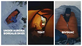 Three ways to sleep outside in winter | Fjällräven