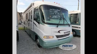 SOLD! 2000 Holiday Rambler Vacationer 36SGS Class A, 73K Miles, Slide, Metal Roof, $24,900