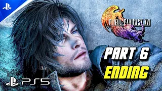 Final Fantasy 16 Gameplay Walkthrough Part 6 ENDING (PS5) Full Game 100% - No Commentary