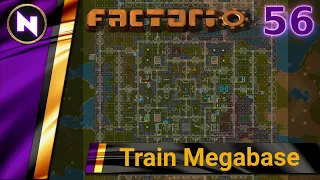 Factorio 0.18 Train Megabase #56 SUDDEN ROBOT FRAME CRISIS