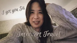 introvert travel habits, tips and chat. Solo travel. girls talk. social anxiety