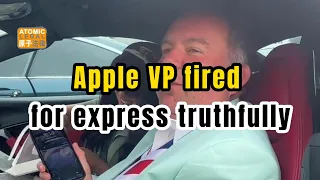 apple vice president fired for expressing truthfully