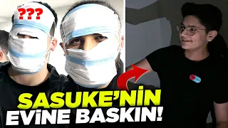 SASUKE'NİN EVİNİ BASTIM!! DOĞUM GÜNÜ SÜRPRİZİ! (ŞOK GEÇİRDİ)