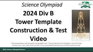 2024 Div B Tower Template Build