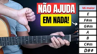 NÃO PERCA SEU TEMPO com o campo harmônico! Aplique esse SEGREDO | Aula de violão.