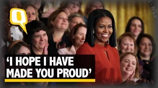 The Quint: “I Hope I Have Made You Proud”: Michelle Obama in Her Final Speech