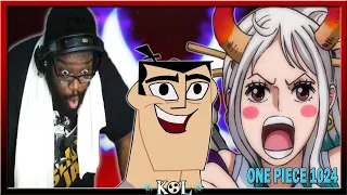 Yamato Likes Samurai Jack | One Piece Chapter 1024 LIVE REACTION - ワンピース