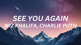 Wiz Khalifa - See You Again ft. Charlie Puth (Lyrics)