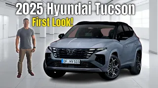 New 2025 Hyundai Tucson Facelift First Look!