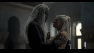 Rhaenys Targaryen and Corlys Velaryon being the only adults in the room | Part 2