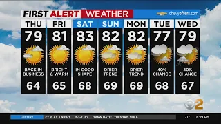 First Alert Forecast: CBS2 9/7 Evening Weather at 6PM