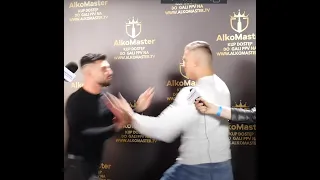 Bójka Alana Kwiecińskiego vs Adrian "Cios" Mister na AlkoMasters