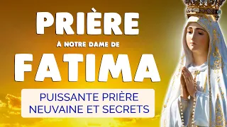 🙏 OUR LADY of FATIMA 🙏 Powerful NOVENA PRAYER and Secrets of Fatima