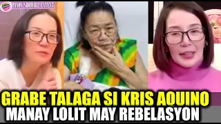 Lolit Solis NAPAIYAK sa LAGAY ni KRIS at sa Regalo ni Kris Aquino sa kanyang 77th Birthday!