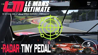 Le Mans Ultimate utilisation de Tiny pedal