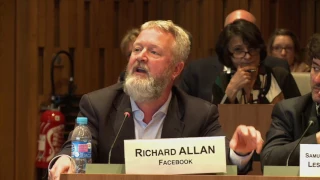 Panel 3 - Richard Allan, Director of Policy in Europe, Facebook