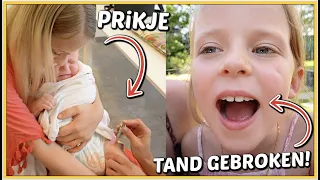 LUCiUS KRiJGT PRiKJES & LUCiLLA HEEFT EEN GEBROKEN TAND 😱 | Bellinga Vlog #2502