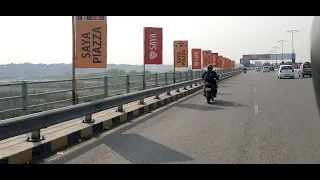 #My first vlog yamuna River bridge Del in lockdown