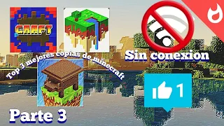 Top 3 mejores copias de minecraft para android, ¿Son buenas o malas? Parte 3