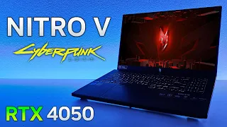 RTX 4050 Laptop | Cyberpunk 2077 Phantom Liberty | Acer Nitro V - DLSS 3.5, Raytracing Pathtracing