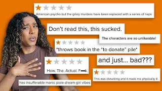 reacting to 1 star reviews of my favourite books 😂